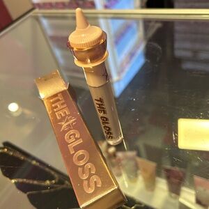 Gold and White Lip Gloss